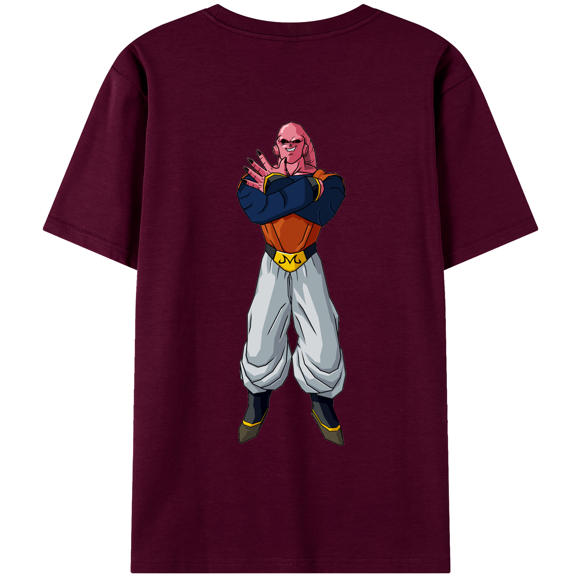 （画像用） ドラゴンボール 魔人ブウ DRAGON BALL Majin Buu レディース半袖Tシャツ(バックプリント)
